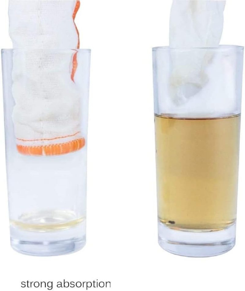 Wood Fiber Cleaning Cloths Microfiber Cleaning Wipes Microfiber Cleaning Wipes Streak Free Reusable - Image 2