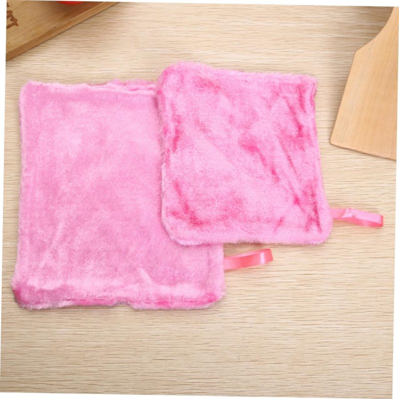 4pcs Wood Fiber Dish Cloths Absorbent Kitchen Cleaning Towels for Easy Wiping for Dishes Windows and More Random Colors and Reusable - Image 2